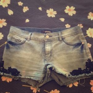 Lace shorts